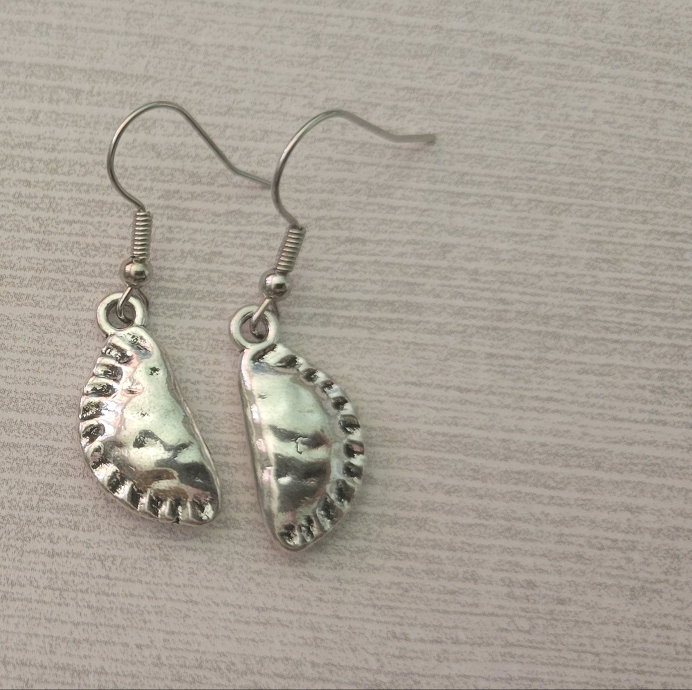 Pierogi calzone earrings
